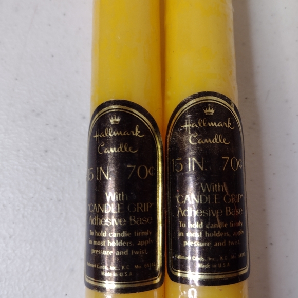 Hallmark Other Vintage Hallmark 5 Taper Candles Lot Of 2 Made In